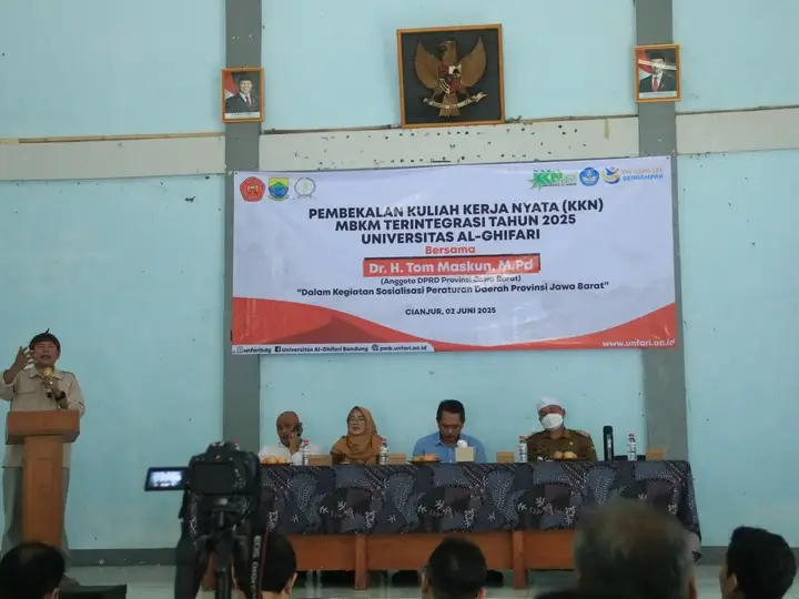 Artikel KKN Universitas Al Ghifari: PEMBEKALAN KKN MBKM TERINTEGRASI TAHUN 2025 UNIVERSITAS AL GHIFARI