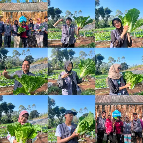 Artikel KKN Universitas Al Ghifari: Hari Keenam KKN Kelompok 27: Edukasi Agribisnis Lapangan dan Silaturahmi Erat Bersama Tokoh RW 11