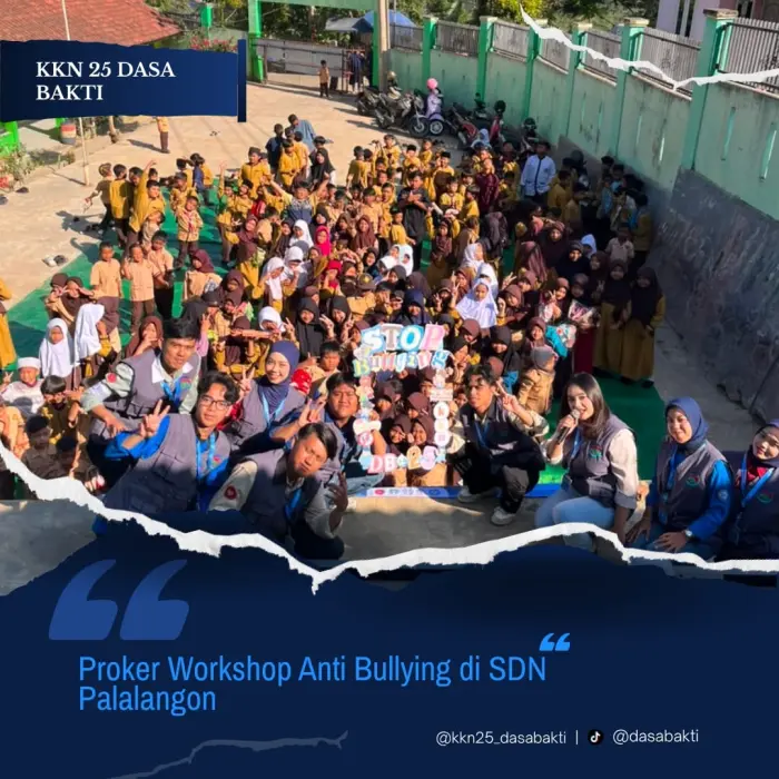 Artikel KKN Universitas Al Ghifari: KKN 25 Dasa Bakti Universitas Al-Ghifari menyelenggarakan Workshop Anti-Bullying di SDN Palalangon