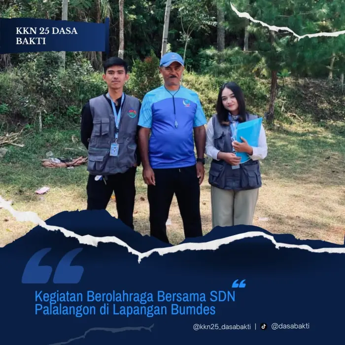 Artikel KKN Universitas Al Ghifari: Mahasiswa KKN 25 Dasa Bakti Menumbuhkan Semangat Sportivitas Melalui Kegiatan Mengajar Olahraga Bersama Siswa SDN Palalangon