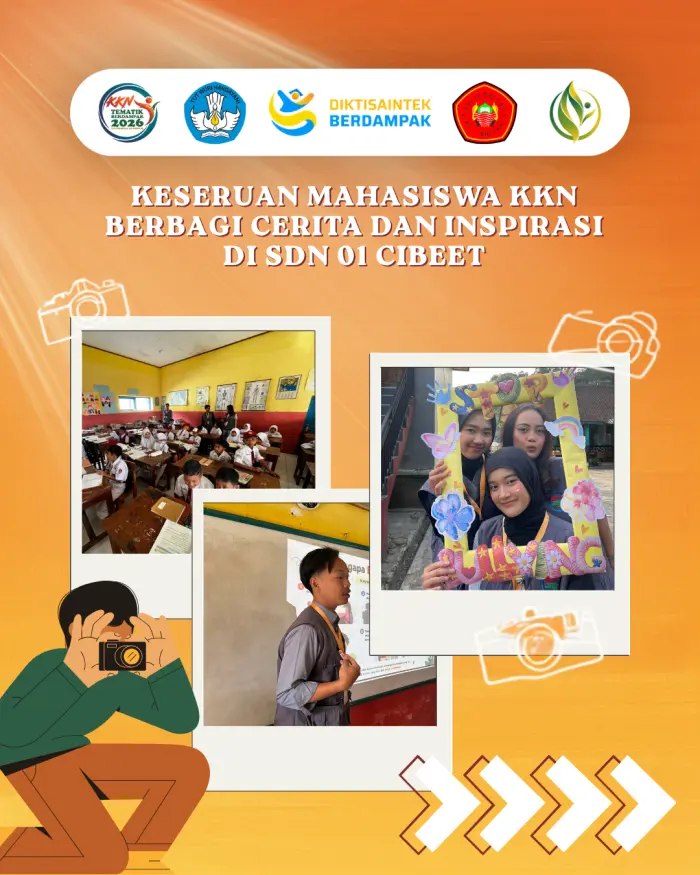 Artikel KKN UNFARI: Keseruan Mahasiswa KKN Berbagi Cerita dan Inspirasi di SDN 01 Cibeet dari Kelompok Nawasena Laksana