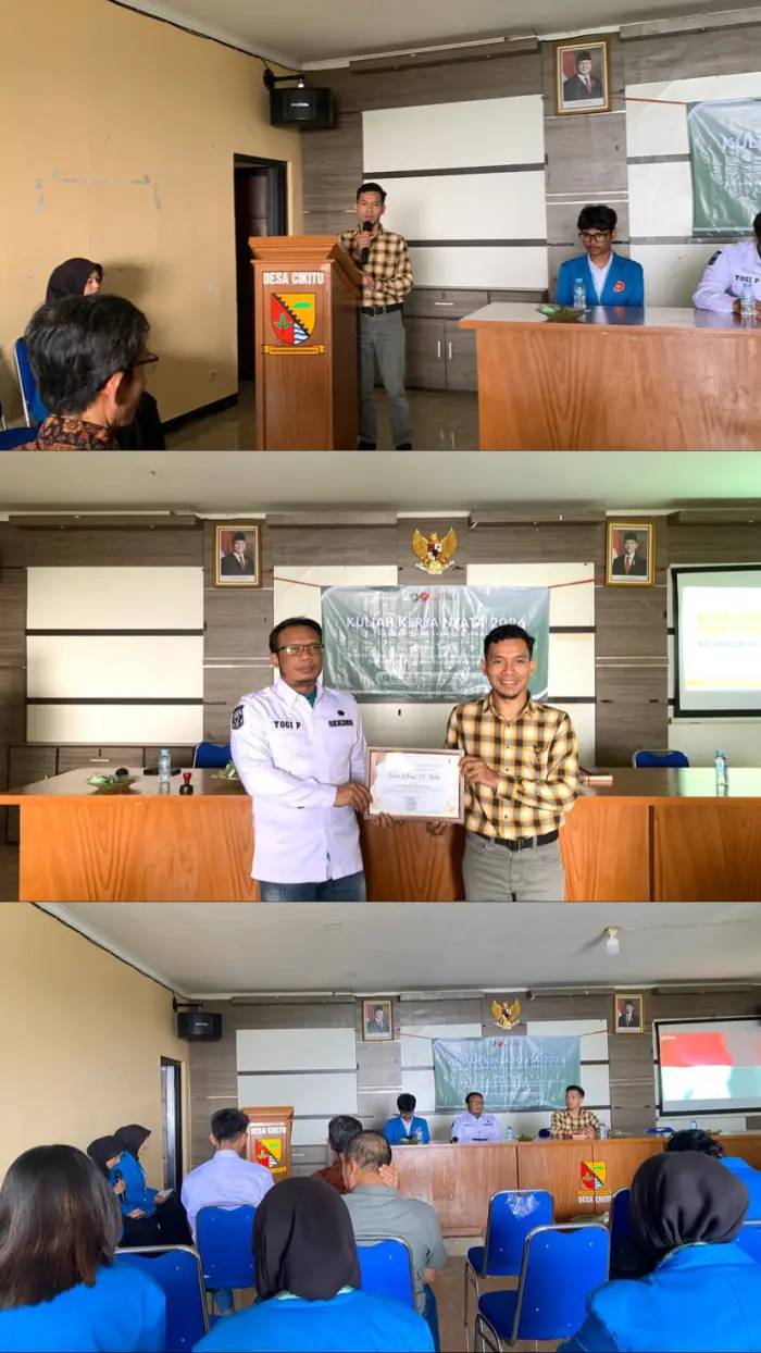 Artikel KKN Universitas Al Ghifari: Hari ke-31 KKN: Penutupan KKN dan Perpisahan Bersama Masyarakat Desa Cikitu